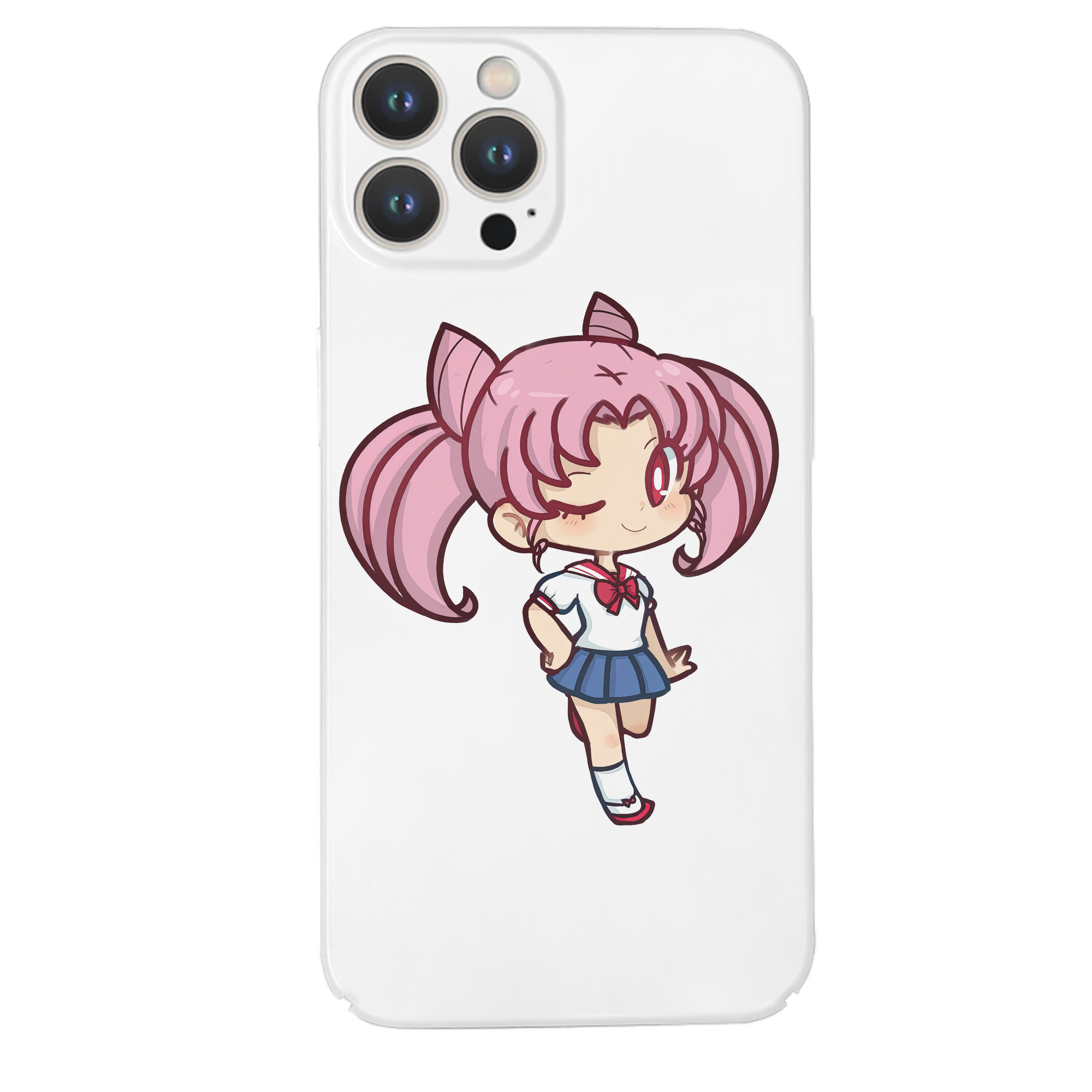 （画像用） 美少女戦士セーラームーン ちびうさ Sailor Moon Chibiusa Tsukino Usagi Small Lady Serenity 【iPhone 14シリーズ対応】ハードケース